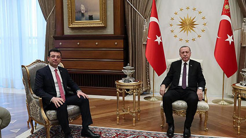 Cumhurbaşkanı Erdoğan, CHP'li İmamoğlu'nu kabul etti