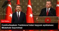 Cumhurbaşkanı Yardımcısı Oktay'dan kayyum açıklaması