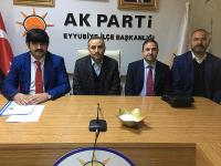 Murat Basyan, Ak Parti’den Eyyübiye  Meclis Üyeliği için Aday başvurusunu yaptı