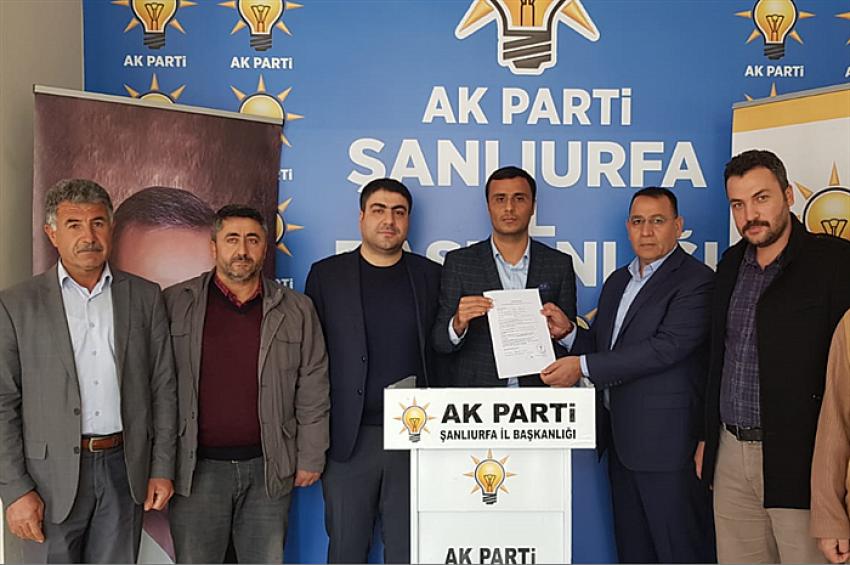 Rıdvan Söylemez Ceylanpınar AK Parti Belediye Başkanlığına Aday Adayı oldu